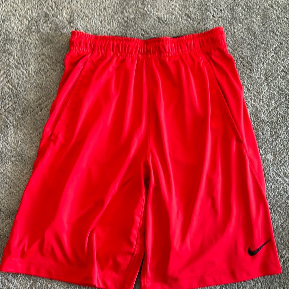 Men’s Nike shorts in red